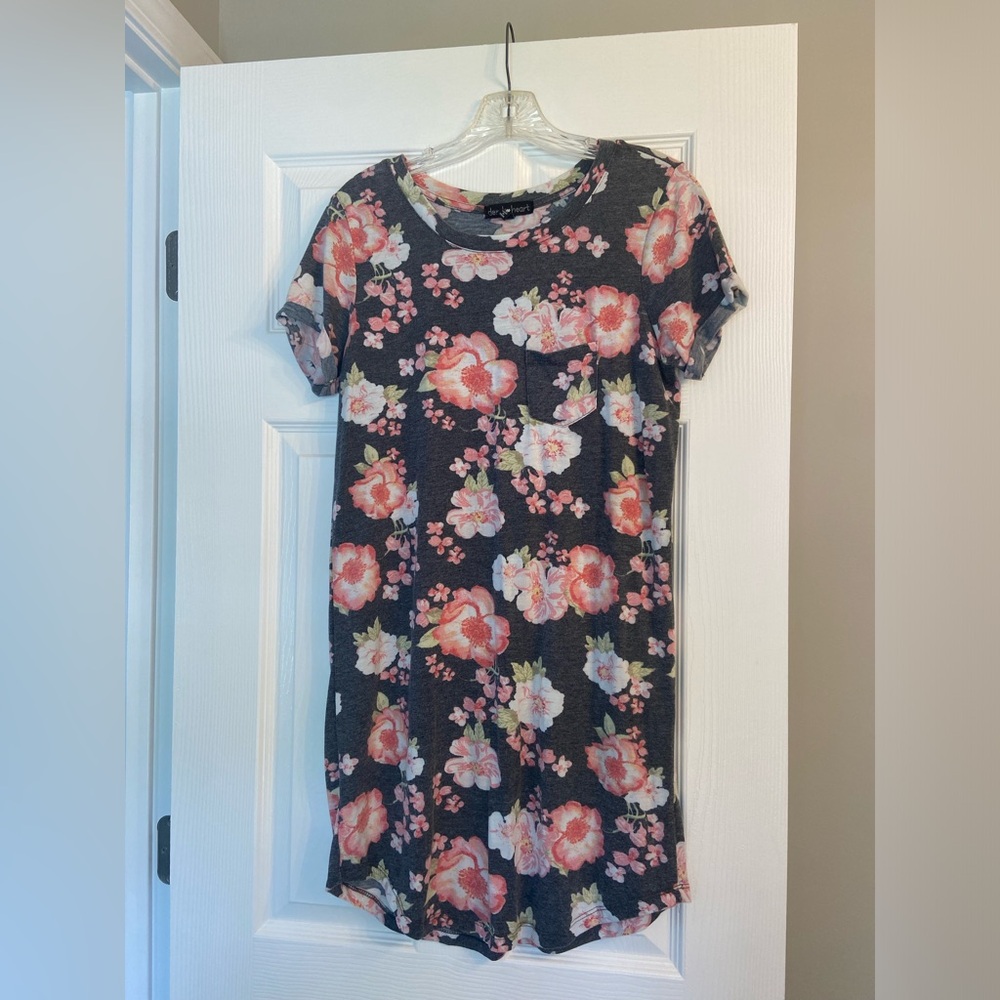 Floral T-Shirt Dress
